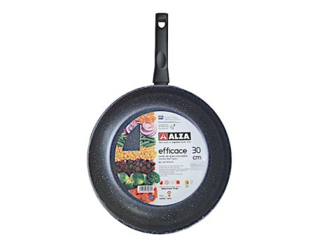 Patelnia nierdzewna 30 cm EFFICACE powłoka nieprzywieralna Alza