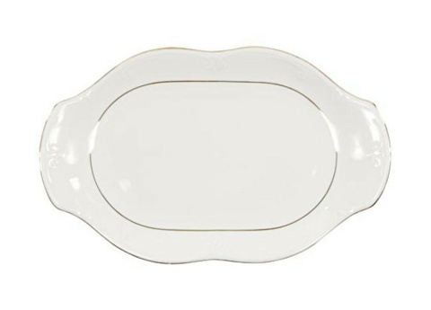 Półmisek owalny 38 cm KAMELIA B014 Złota Linia Chodzież