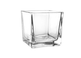 Salaterka Świecznik kwadrat 8X8X8cm Sigma-Glass