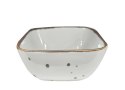 Salaterka square 14,5x14,5 Cottage White 1108 Bogucice