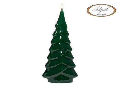 Świeca Choinka Klasyczna 190/90/40 parafina zielona