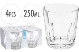 Szkanki 250 ml SOFT WHISKY 4 sztuki YE5000060 Excellent Houseware