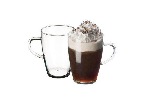 Szklanki żaroodporne LYRA 400 ml z uchem 2612/4 komplet 4 sztuk Simax Szklanki żaroodporne LYRA 400 ml z uchem 2612/4 komplet 4 sztuk Simax