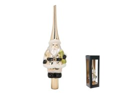 Szpic choinkowy 28 cm MIKOŁAJ ABR823530 Złoto