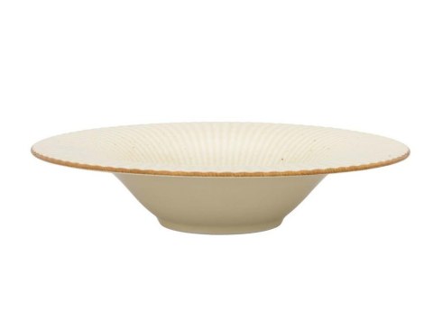Talerz głęboki 30 cm Daisy ART Krem Kropki Lubiana
