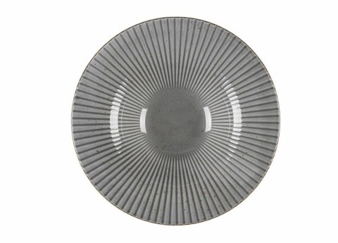 Talerz głęboki 30 cm Daisy ART Szary Kropki Lubiana