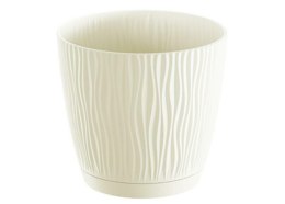 Doniczka 110 Sandy z podstawką DSY110P Krem CY728