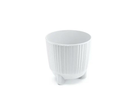 Doniczka 13 cm Ryfo N DRF130N-S449 Biała Prosperplast
