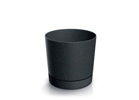 Doniczka 15 cm Tubo P ECO Wood DPOP150W Antracyt Prosperplast