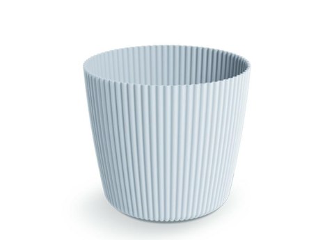 Doniczka 15cm mała MILLY ROUND DMI150-4443U Szara Prosperplast