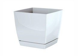 Doniczka z podstawką 155 Coubi DUKP155 Biała S449