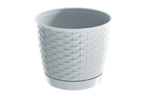 Doniczka z podstawką 16,5 cm RATOLLA DRLO165-S449 Biała Prosperplast