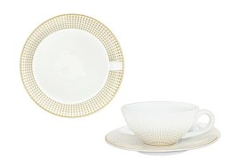 Filiżanka 220 ml ze spodkiem 15,5 cm LUCE 1261 Bogucice