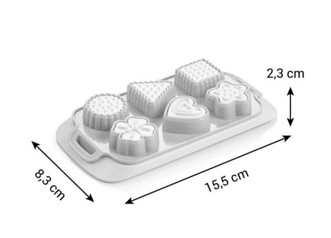 Forma do wykrywania ciasteczek 6 sztuk DELICIA 630891 Tescoma