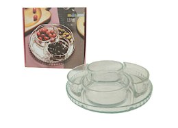 Komplet 5 elementów MISECZKI I TALERZ 25CM PD1147GCL