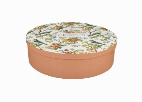 Komplet 6 filiżanek Ptak na gałęzi ze spodkami Kosze Kwiatów Crocus