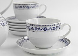 Komplet filiżanek dla 6 osób 12 elementowy WA-160 CLASSIC KOBALT Waza