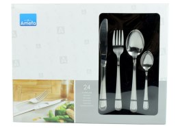Komplet nakryć dla 6 osób 24 elementowy BARCELONA Amefa