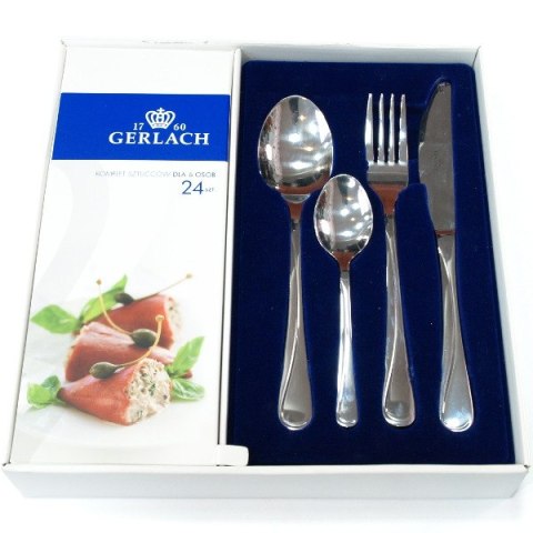 Komplet sztućców dla 6 osób 24 elementy 04G MANGO GERLACH