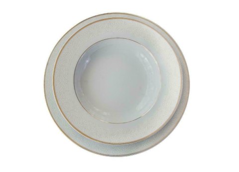 Komplet talerzy dla 6 osób 18 elementowy GRACJA WA-151 AMBASADOR Waza