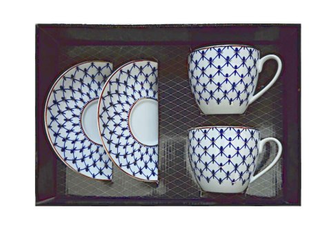 Kpl 2 filiżanek ze spodkami 0867H SWIETŁANA H1012 Bogucice