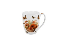 Kubek 350 ml w koszyku Maki Kosz Kwiatów Crocus