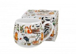 Kubek baryłka 430 ml Leniwe Koty Koci Świat