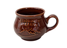 Kubek z uchem 300 ml Grzaniec z napisem 42835 Tragar