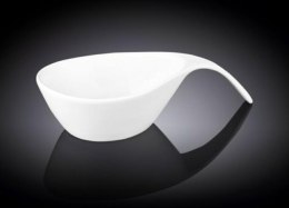 Miska z uchwytem 25X13 cm Wilmax 450 ml Biała