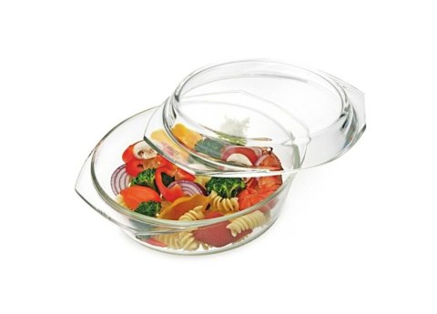 Naczynie żaroodporne okrągłe 0,7 l z pokrywą 6056/6066 Simax