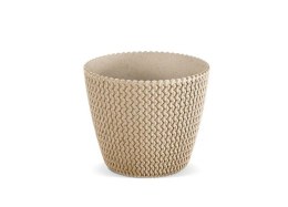 Osłonka 16cm Splofy ECO Wood DSP160W-4665W Brąz Prosperplast