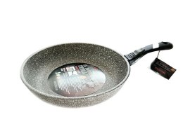 Patelnia 24cm Aluminium indukcja szara MONOLITE Flonal