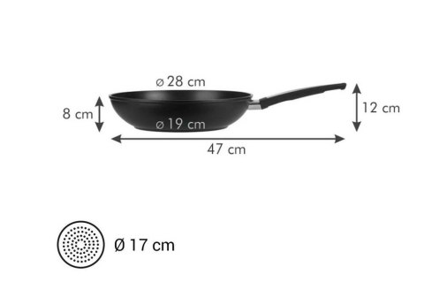 Patelnia wok 28 cm i-PREMIUM 602328 Tescoma