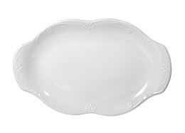 Półmisek owalny 38 cm KAMELIA Biała C000 Chodzież