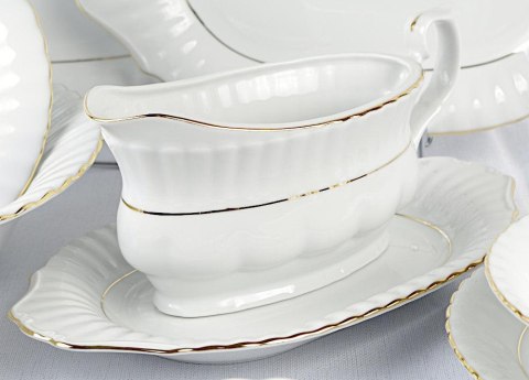 Serwis obiadowy dla 12 osób 44 elementowy IWONA B014 Złota Linia Chodzież