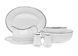 Serwis obiadowy dla 6 osób 27 elementowy ANTONIO PLATIN Bogucice