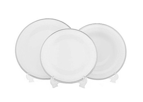 Serwis obiadowy dla 6 osób 27 elementowy ANTONIO PLATIN Bogucice