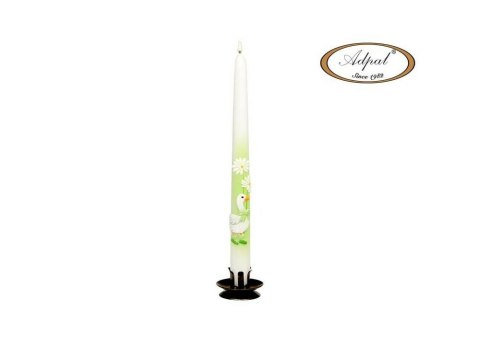 Świeca 29 cm Kaczuszka Biała Adpal