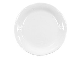 Talerz płytki 24 cm KAMELIA Biała C000 Chodzież