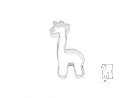 Wykrawacz do ciastek ŻYRAFA 6,5 cm Smolik