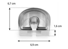 Wykrywacze do ciastek 3 sztuki DELICIA 631368 Tescoma