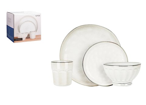 Zestaw obiadowy dla 4 osób 16 elementowy STONEWARE Q97001390