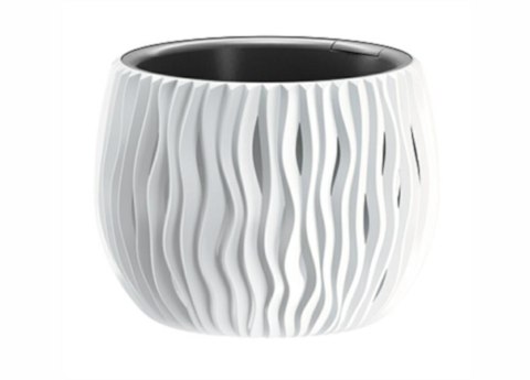 Donica 18 cm Sandy Bowl DSK180-S449 Biała Prosperplast