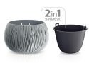 Donica 18 cm Sandy Bowl DSK180-S449 Biała Prosperplast