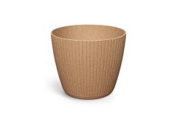 Doniczka 200 LAMIA ROUND DLAM200W-4665W Naturo Eco Prosperplast