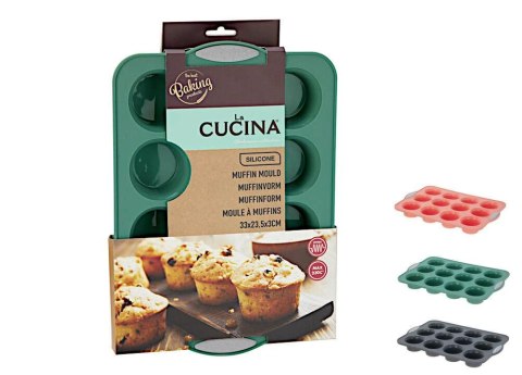 Forma na 12 mufinek 641501480 La Cucina Mix Dekor