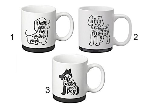 Kubek 300 ml DOG Q04000390 Siaki Mix Dekor