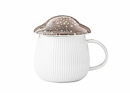 Kubek 370ml Grzybek z ciemnym kapeluszem 3580 Altom Design
