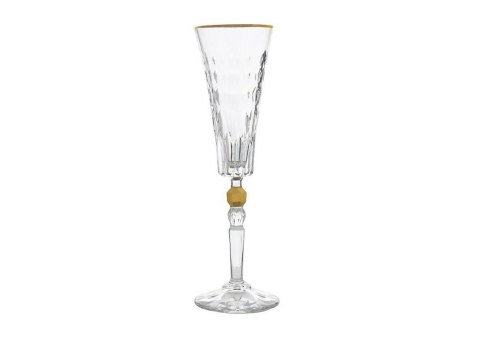 Kieliszki do szampana 6 elementowy CONTE GOLD BOHEMIA PRESTIGE 802787