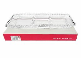 Półmis Taca trójdzielna 30 x 13 cm SIMPLE MELORIN PD1336GCL Kaveh